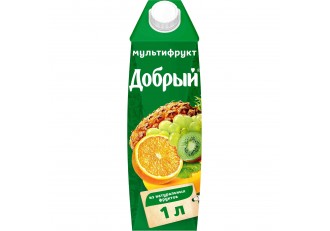Добрый сок Мультифрукт 1л